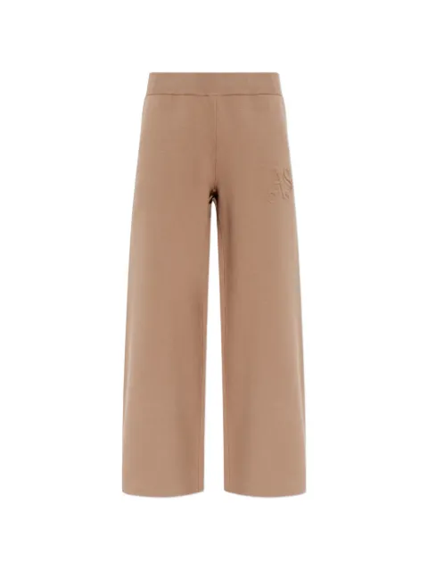 AllSaints Sonny embossed-logo track pants Neutrals W029TE