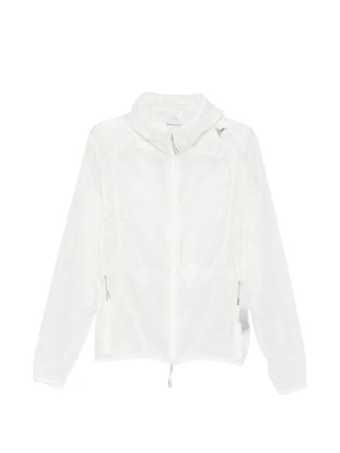 ROA logo-detail hooded jacket White YBUW024FA13