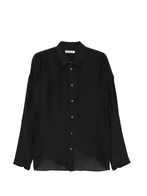 YMC Anti chest-pocket shirt Black U2AAE