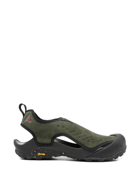 ROA Apry cut-out sandals Green YBUW113FA03GRN0012