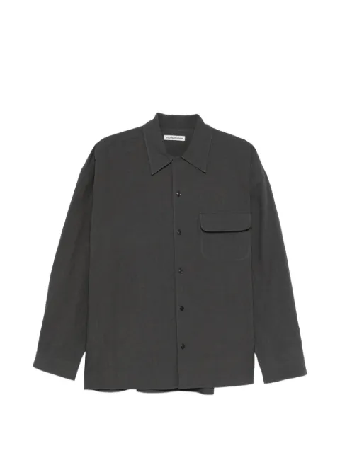 YMC chest--pocket shirt Grey P2AAP