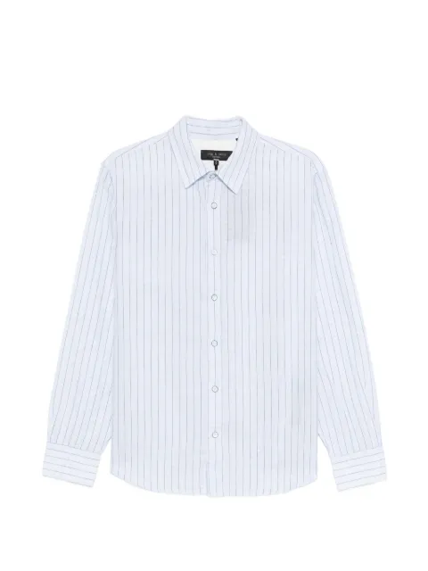 rag & bone striped shirt Blue RV9626SSMNN
