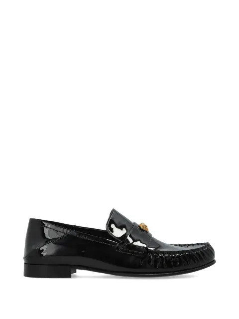 Versace medusa-detail loafers Black 10225891A11949