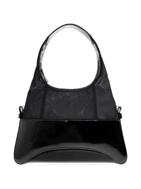 IRO mesh leather tote bag Black WP44TANDEMGL