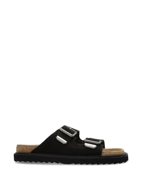 AllSaints Randal buckle sandals Brown M002FC