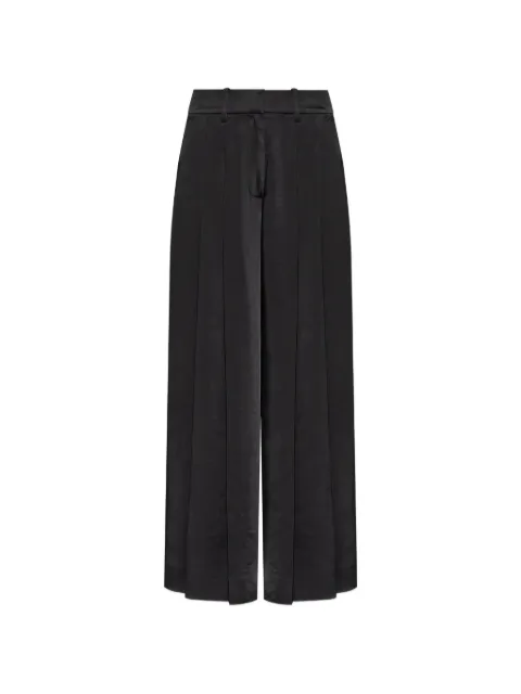 AllSaints pleated pants Black W008TE