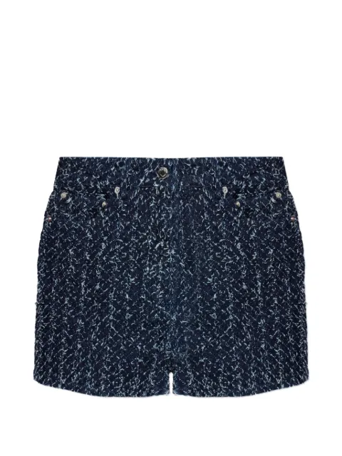 IRO valentin textured shorts Blue WP30VALENTIN