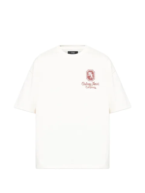 AMIRI Ma Chateau graphic T-shirt White AMTOJR1062