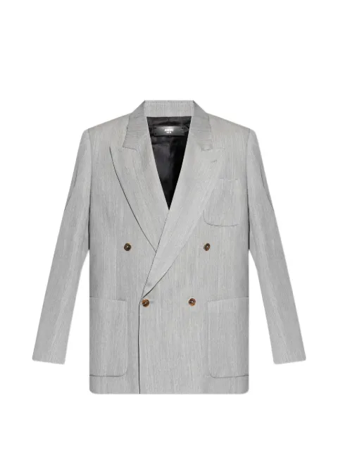 AMIRI double-breasted blazer Grey AMTITT1025