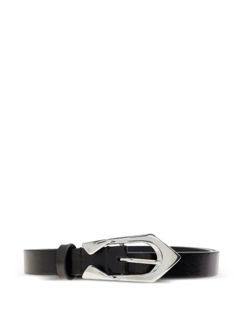 IRO buckle-fastening leather belt Black WM50CUFF