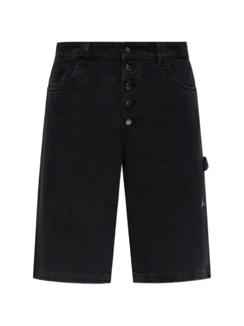 ROA button-fastening shorts Black YBMW059FA55