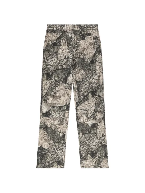 ROA printed trousers Neutrals YBMW052FA48
