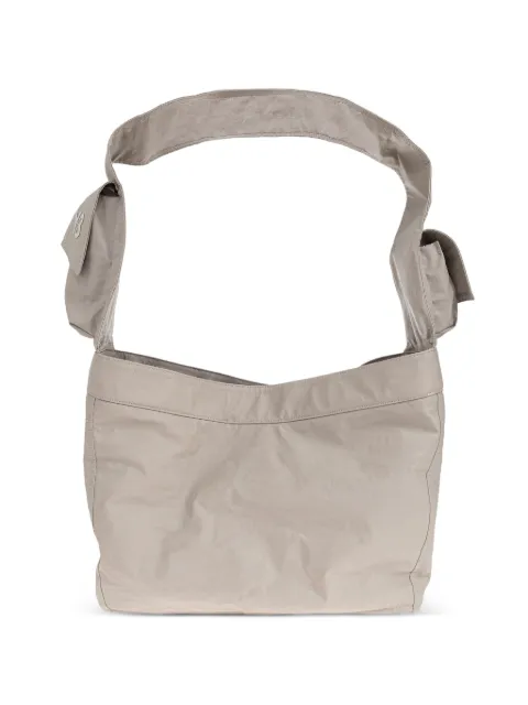 Y-3 Newspaper pocket detail tote bag Neutrals KT3218