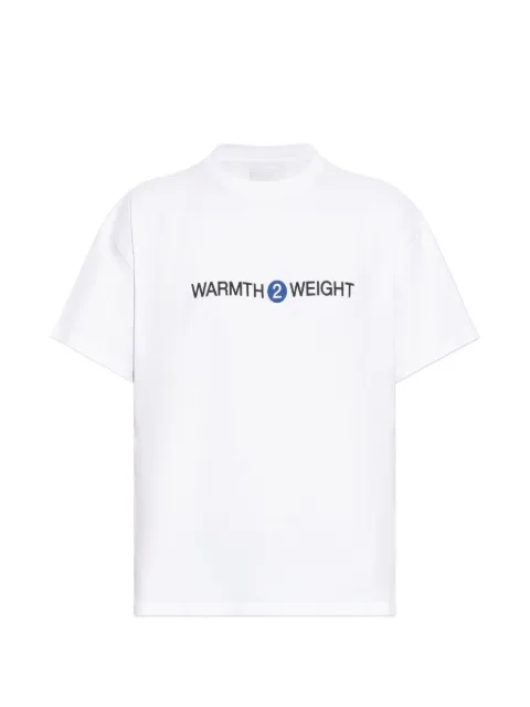 ROA lettering T-shirt White YBMW078JY06