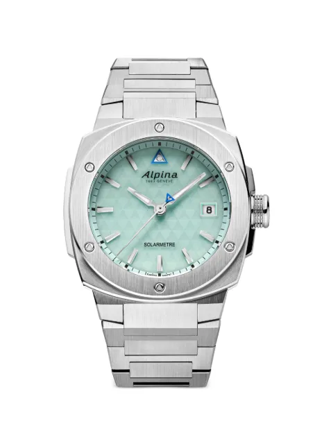 Alpina Solarmetre stainless steel 38.90mm watch Green AL140LGR3AE6B
