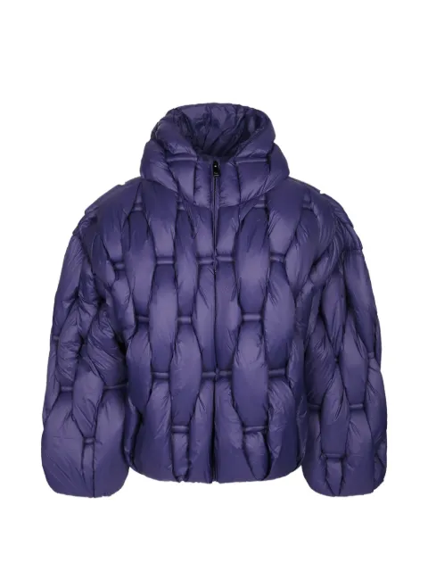 RAXXY hooded woven jacket Purple CRDJ096
