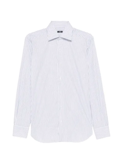 Barba striped shirt White I1U10P015408