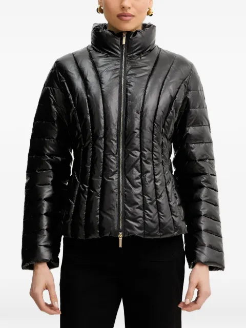 Armani Exchange funnel-neck quilted jacket Black XW001808AF18998
