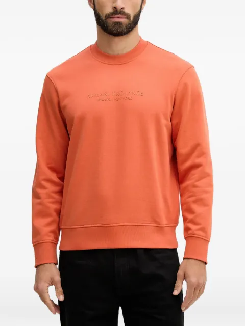 Armani Exchange logo-detail sweatshirt Orange XM001284AF20934