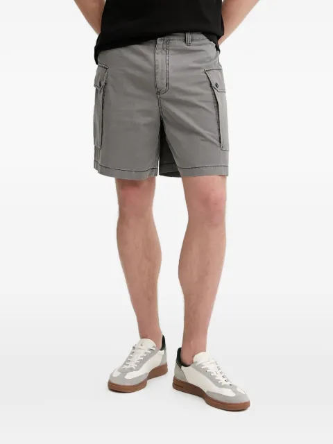 Armani Exchange checked cargo shorts Grey XM001829AF18577