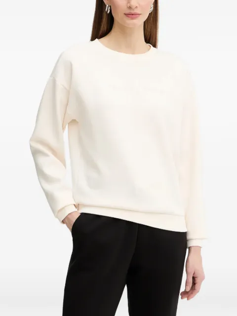 Armani Exchange embroidered sweatshirt Neutrals XW000835AF13397