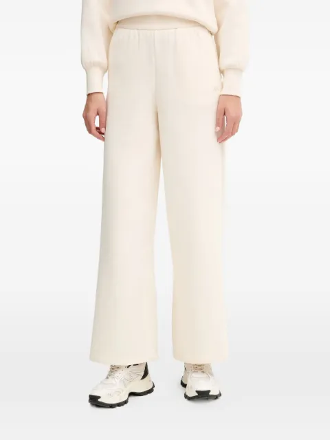 Armani Exchange logo-plaque wide-leg joggers Neutrals XW001830AF10818