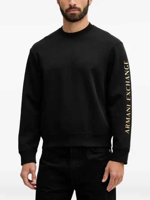 Armani Exchange horse-print sweatshirt Black XM001994AF10818