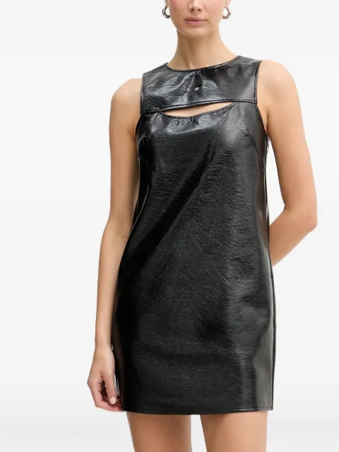 Armani Exchange cut-out sleeveless mini dress Black XW001812AF18859