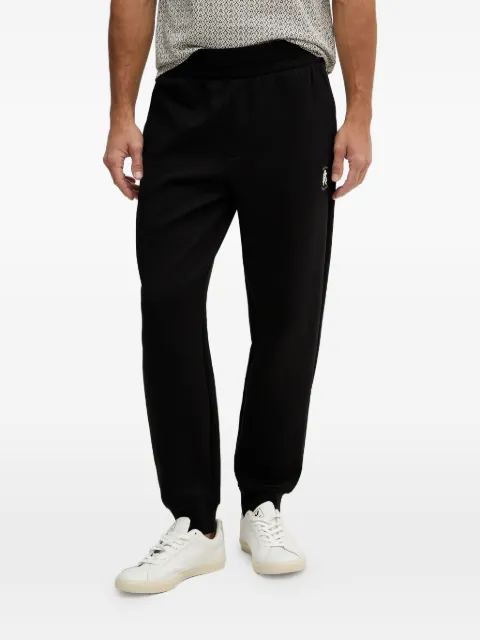 Armani Exchange logo-embroidery track pants Black XM001778AF10818