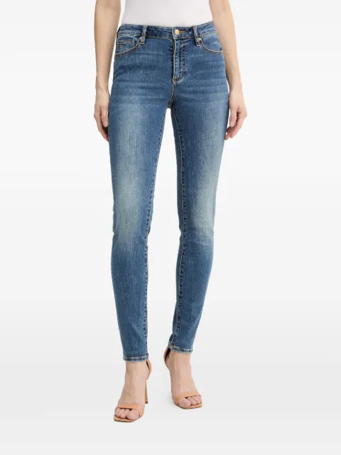 Armani Exchange logo-embroidery jeans Blue XW000129AF12175