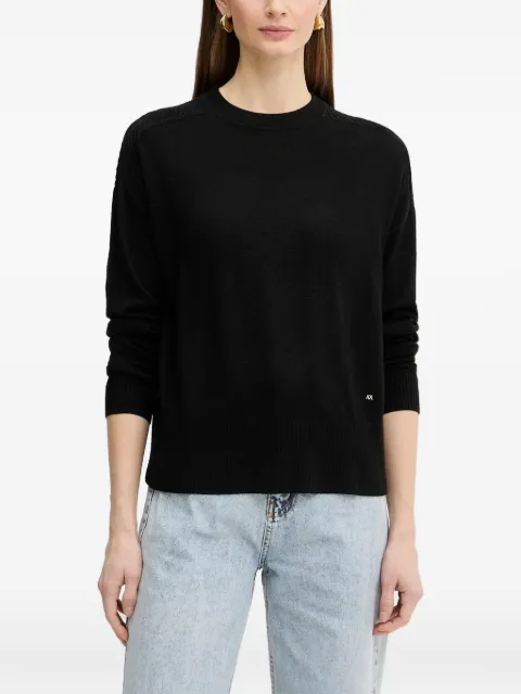 Armani Exchange logo-detail sweater Black XW001880AF11956