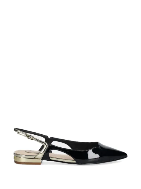LIU JO patent faux-leather slingbacks Black SA6029EX342
