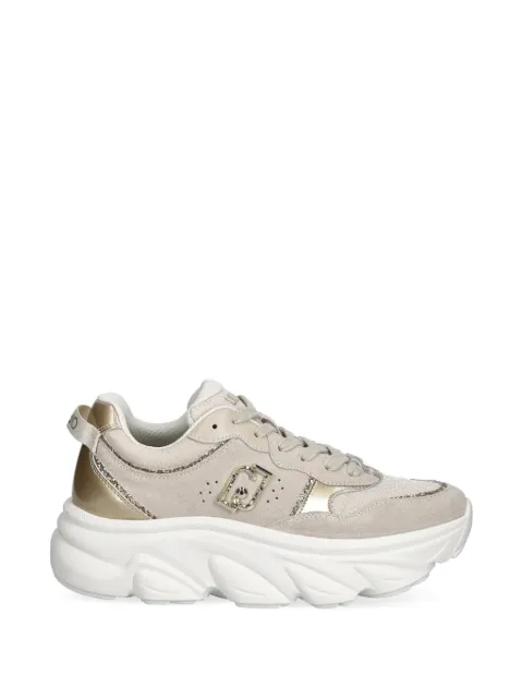 LIU JO logo-appliqué sneakers Neutrals BA6025PX080