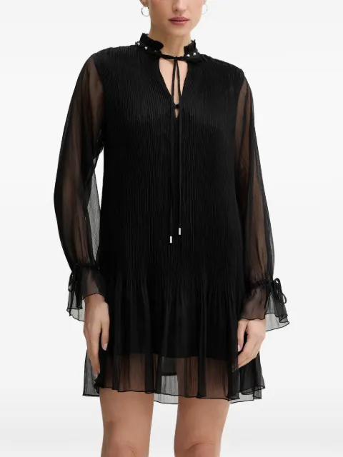 LIU JO long-sleeve mini dress Black WA6263T6867