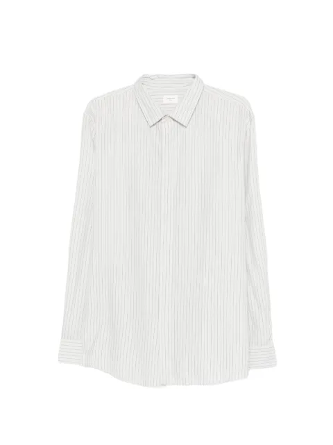 Saint Laurent Cassandre striped shirt White 859786Y2N19