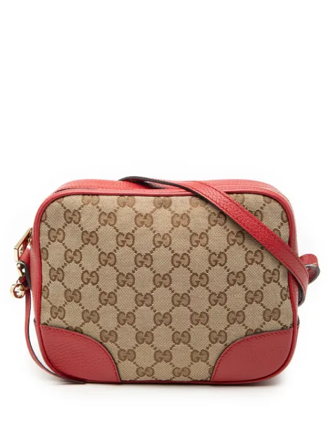 Gucci Pre-Owned 2000-2015 GG Canvas Bree crossbody bag Brown DESO2PLDEGAIK7SP