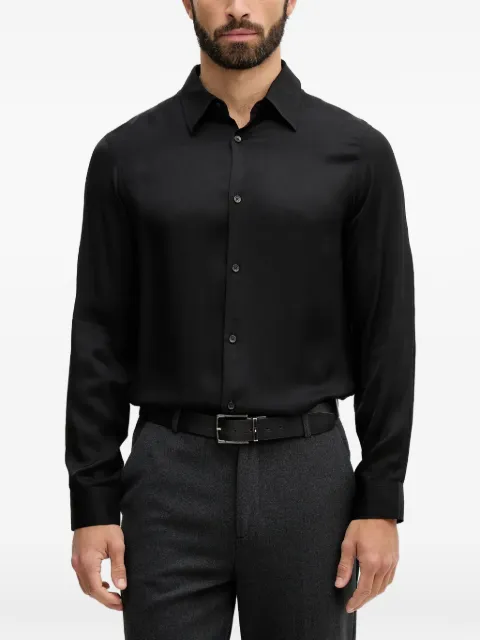 Armani Exchange buttoned shirt Black XM001817AF13235