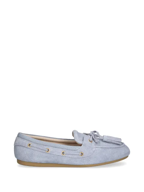 LIU JO suede loafers with tassels Blue SA6049PX002