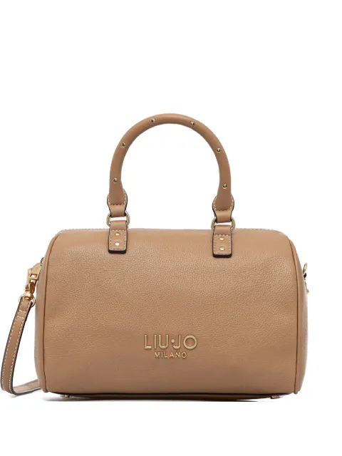 LIU JO studded tote bag Brown AA6052E1012