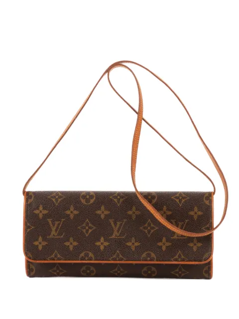 Louis Vuitton Pre-Owned GM Twin shoulder bag Brown FL0090