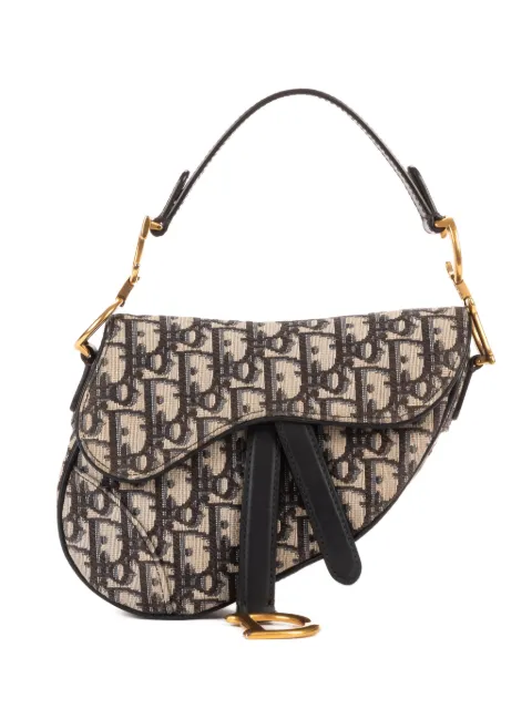 Christian Dior Pre-Owned mini Saddle handbag Blue 05RU0169