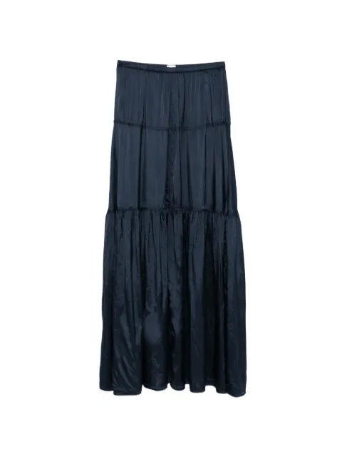 ASPESI tiered maxi skirt Blue 22849677