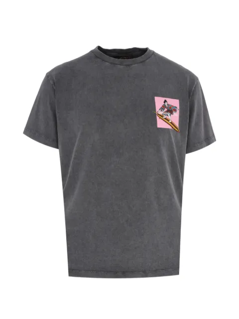 Mauna Kea samurai-graphic T-shirt Grey MKU100SWN999