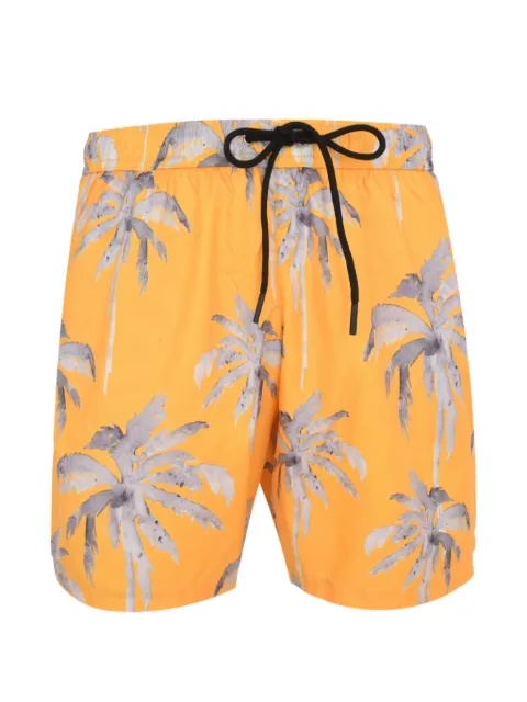 Mauna Kea palm-print boardshorts Orange MKU203PT05