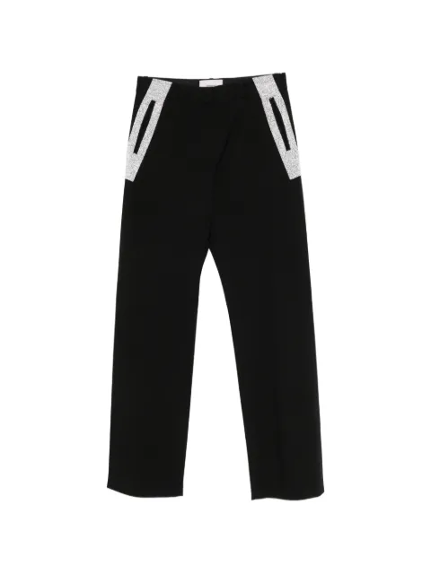Coperni taped tailored trousers Black COPP173F3064B
