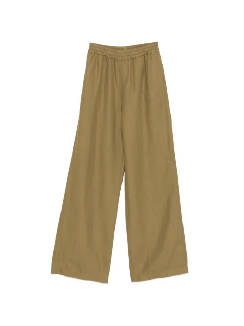 ASPESI elasticated-waist trousers Green 0122D059