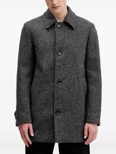 Bally buttoned coat Grey M0BA308F