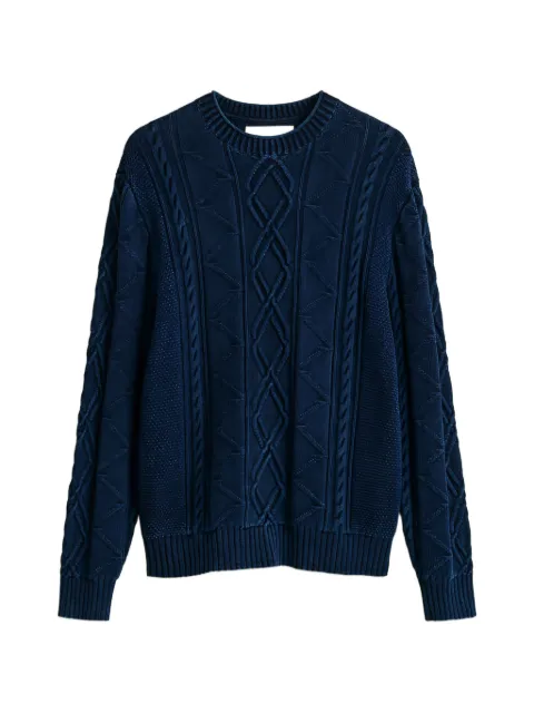Gant cable-knit sweater Blue 8030279