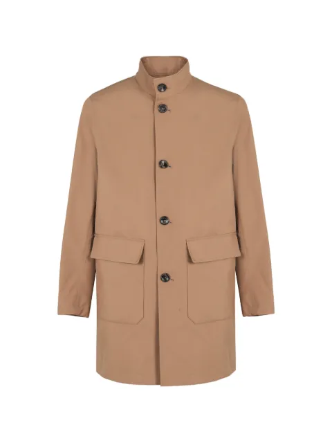 Herno flap-pockets button jacket Neutrals IM000385U12790