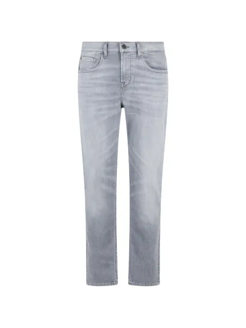 7 For All Mankind faded slim-fit jeans Grey 7TB00C11